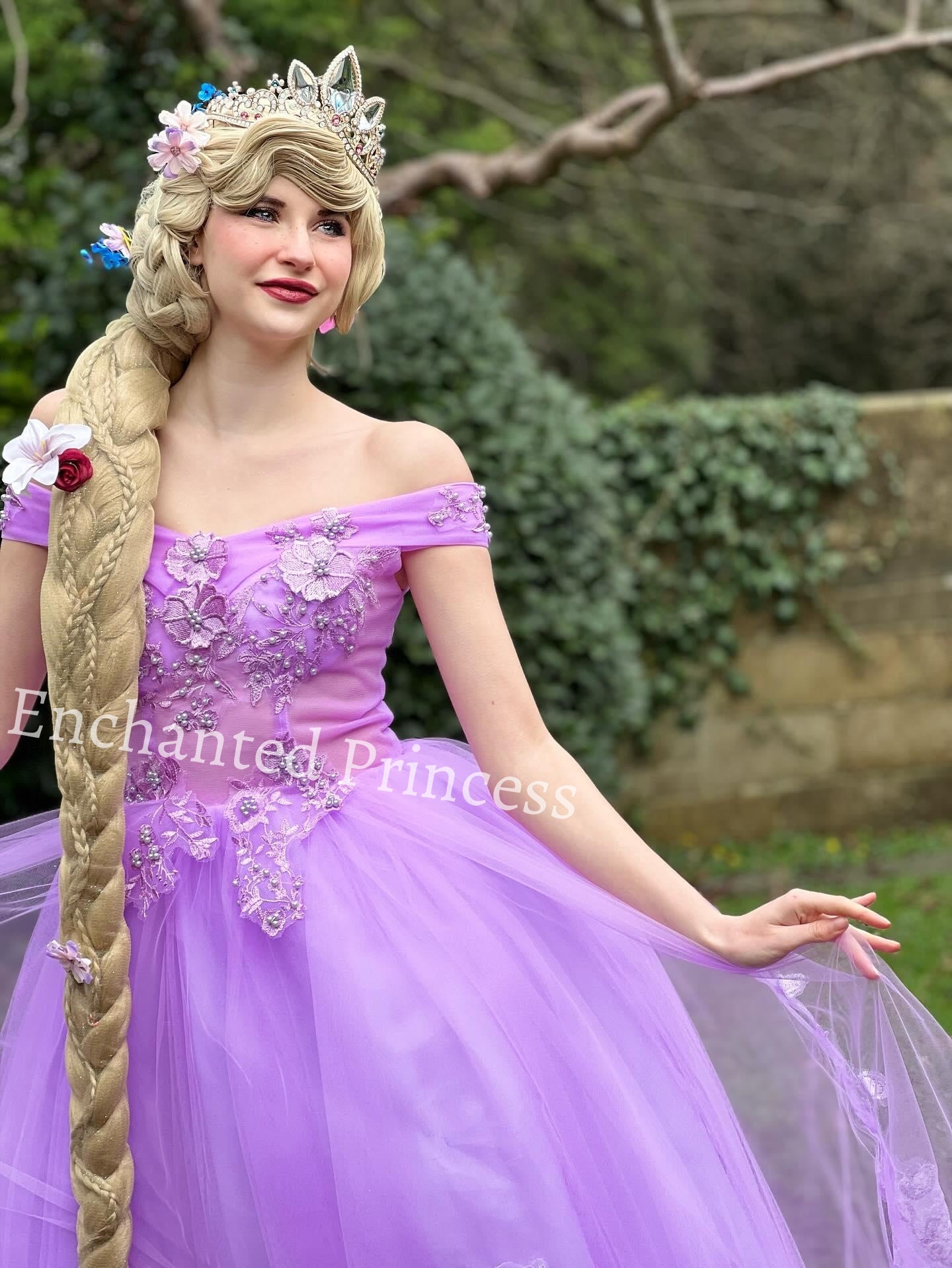 Rapunzel (Tangled ) Inspired Wedding Dress