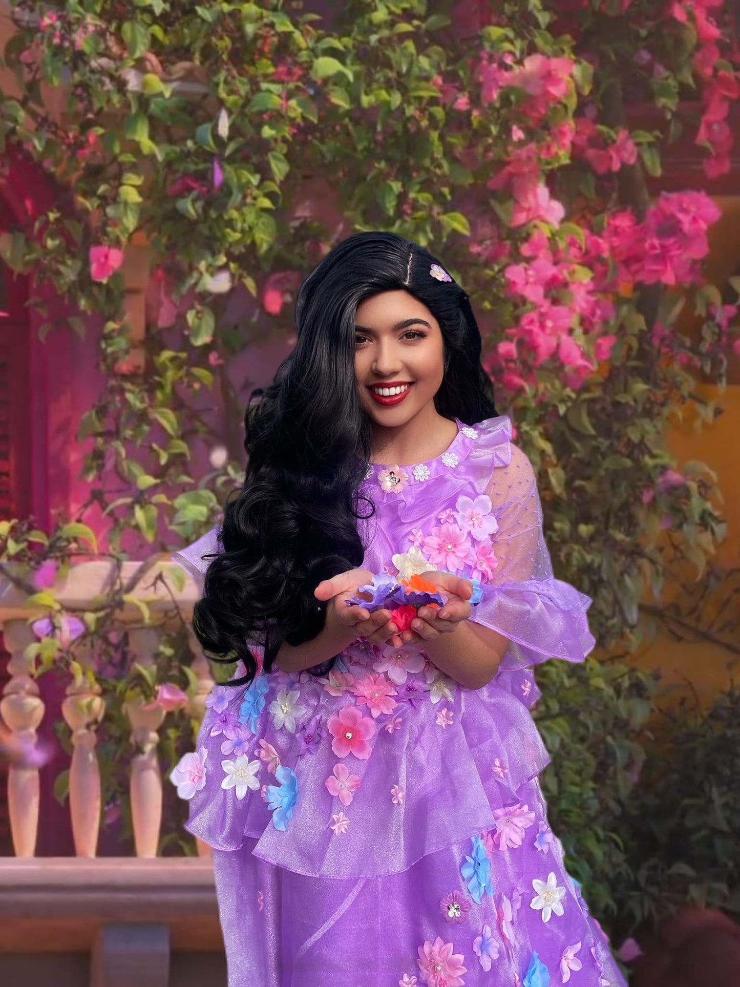 Isabella Deluxe Dress: Encanto Inspired Cosplay Costume