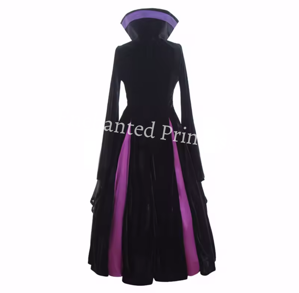 Maleficent Costume Dress & Cloak