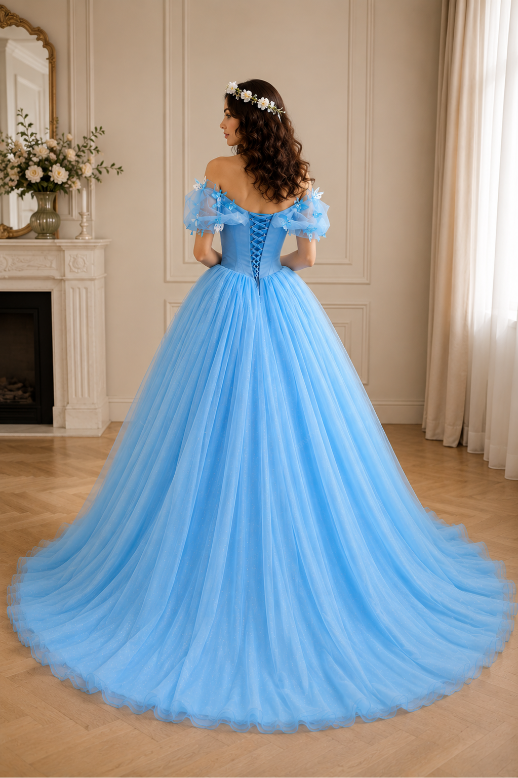 Cinderella Cosplay Dress (New Movie) - Adults
