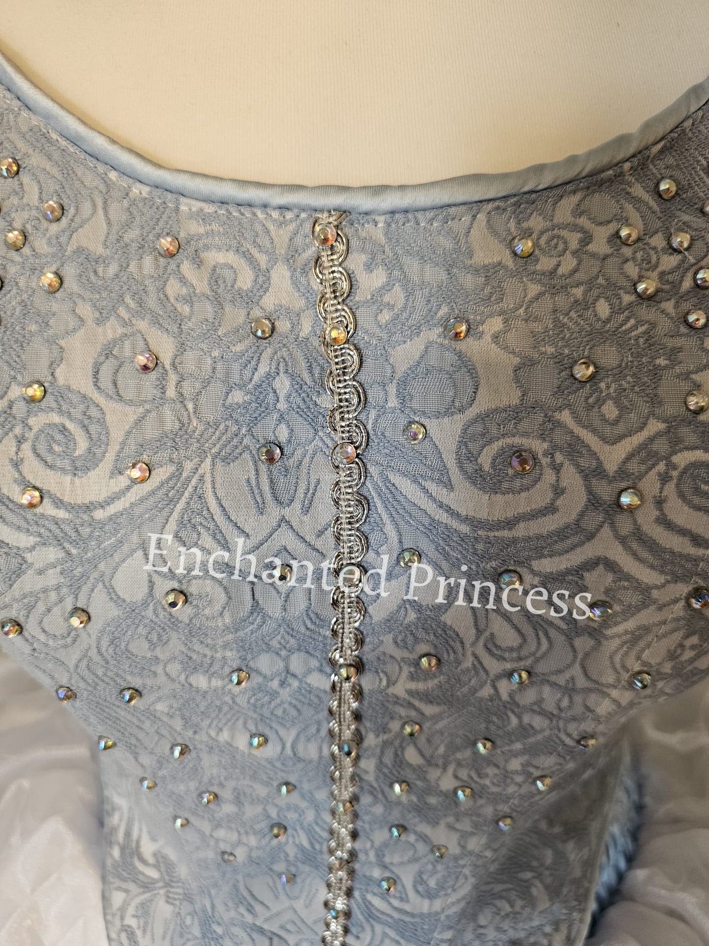 Cinderella Ballgown Cosplay Dress (Blue)