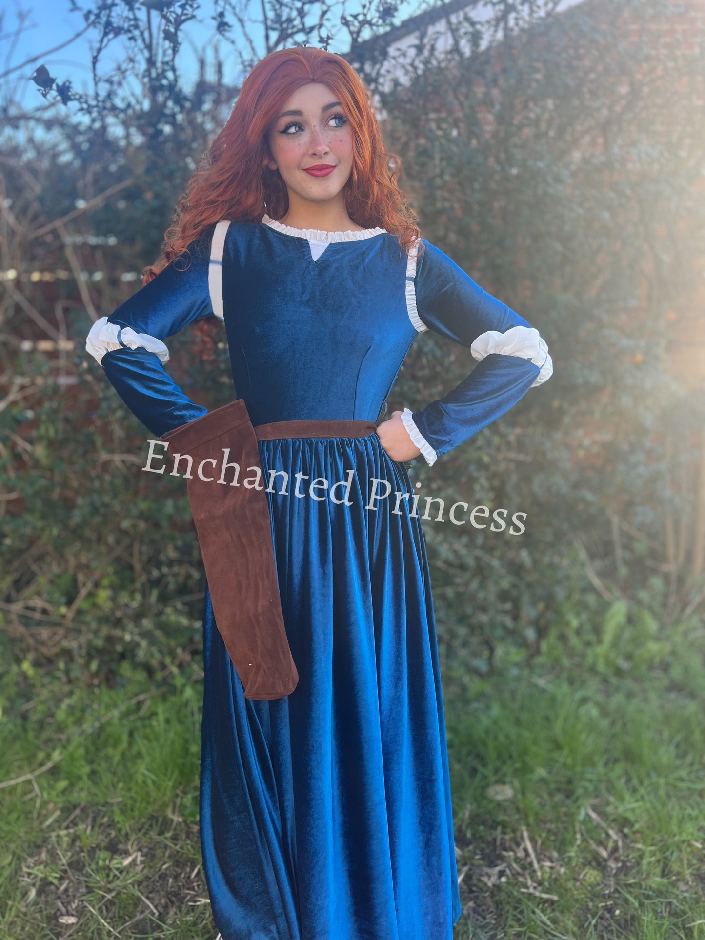 Merida (Brave) Inspired Cosplay Dress