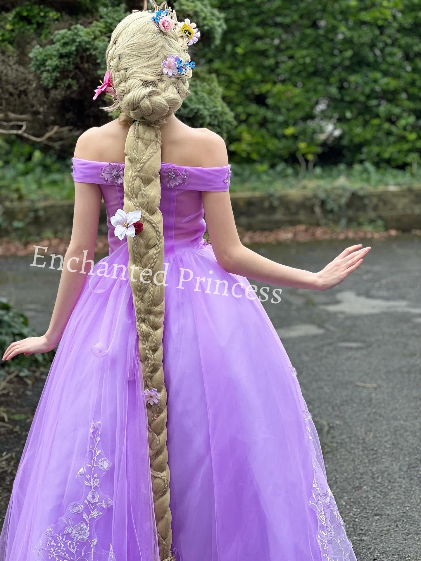 Rapunzel (Tangled ) Inspired Wedding Dress