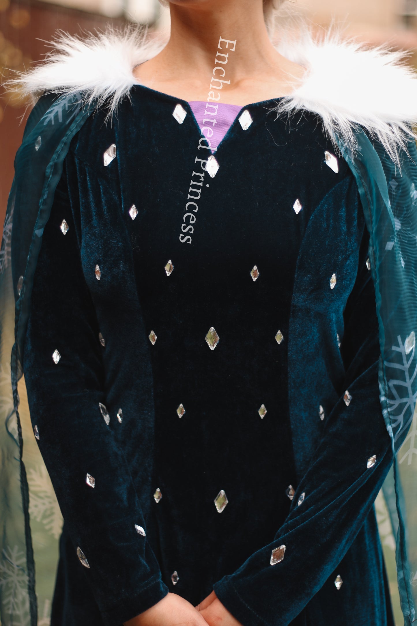 Elsa Christmas Dress - Frozen Inspired Costume
