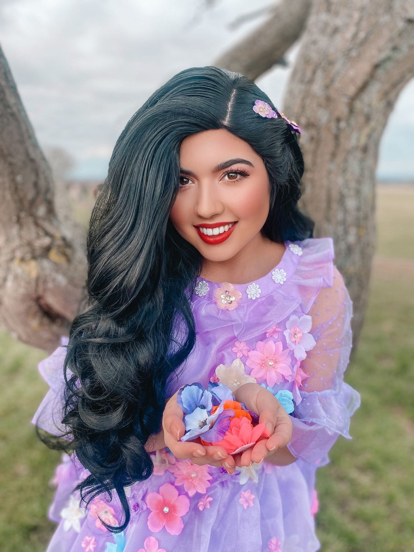 Isabella Deluxe Dress: Encanto Inspired Cosplay Costume