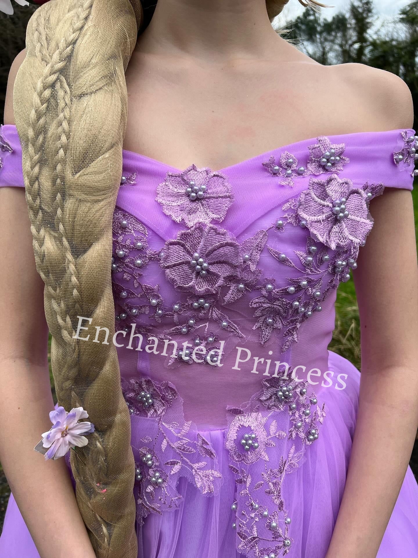 Rapunzel (Tangled ) Inspired Wedding Dress