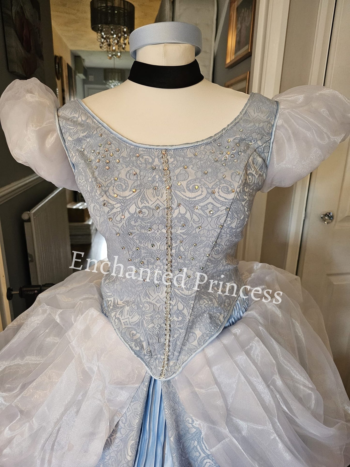 Cinderella Ballgown Cosplay Dress (Blue)