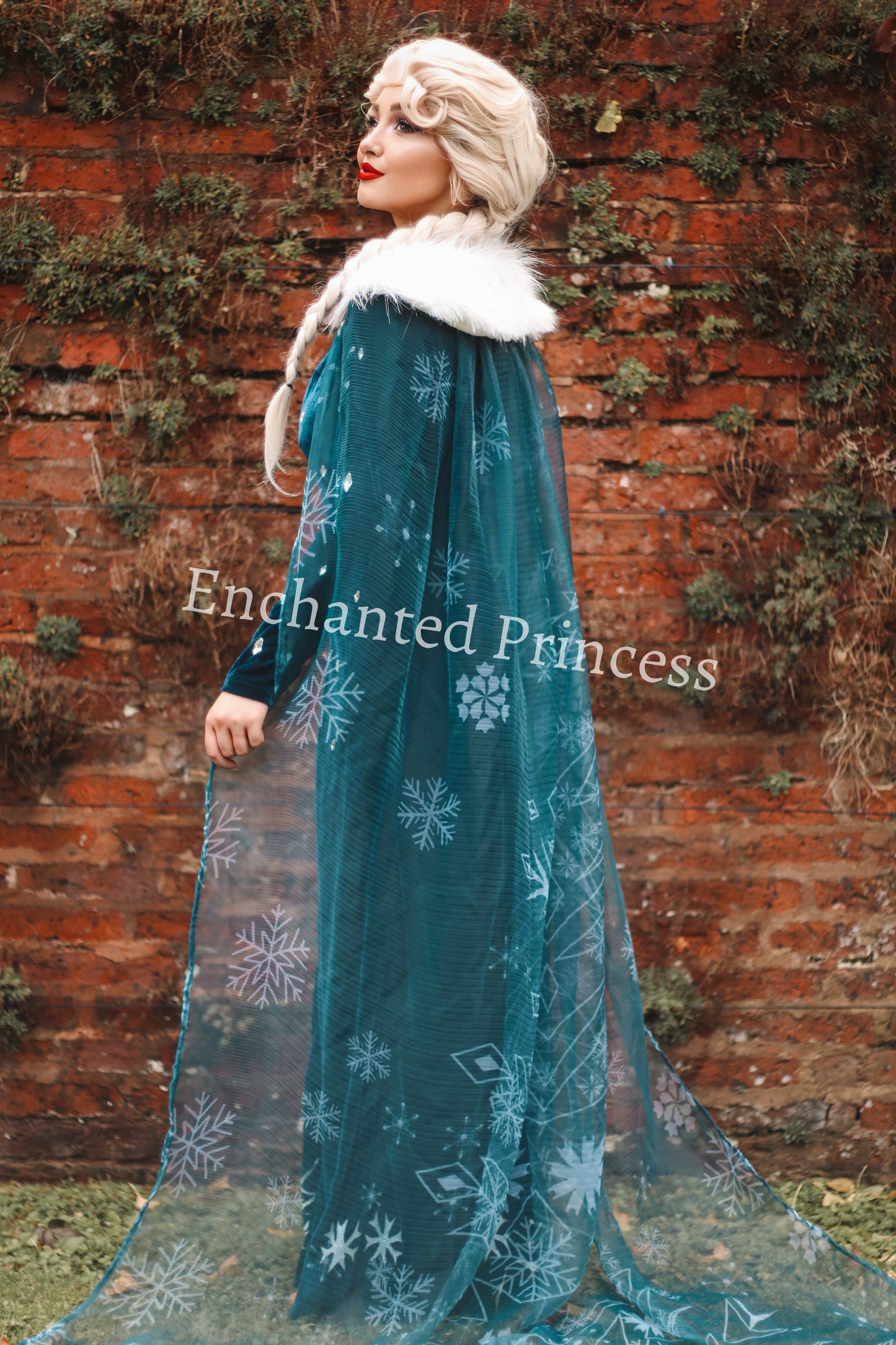 Elsa Christmas Dress - Frozen Inspired Costume
