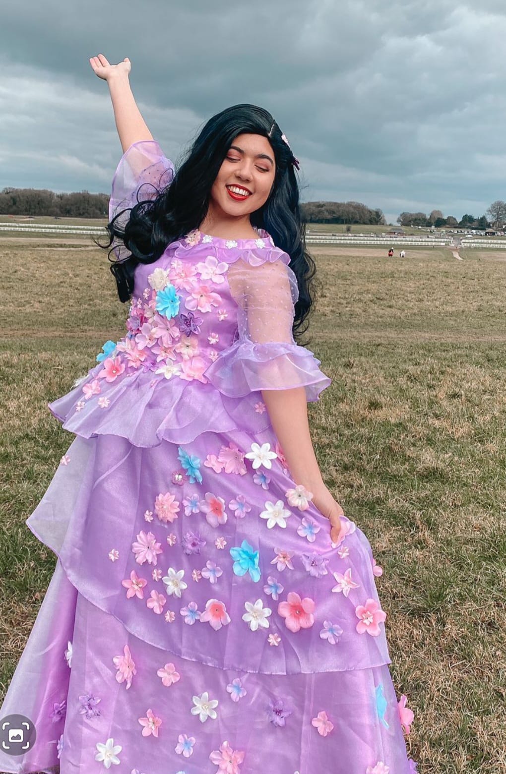 Isabella Deluxe Dress: Encanto Inspired Cosplay Costume
