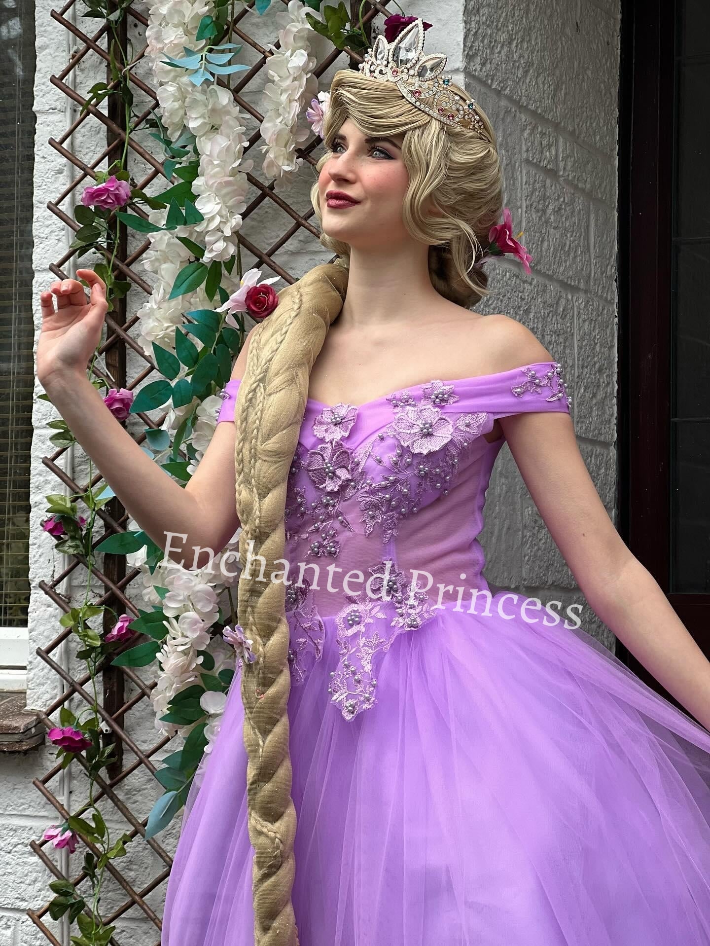 Rapunzel (Tangled ) Inspired Wedding Dress