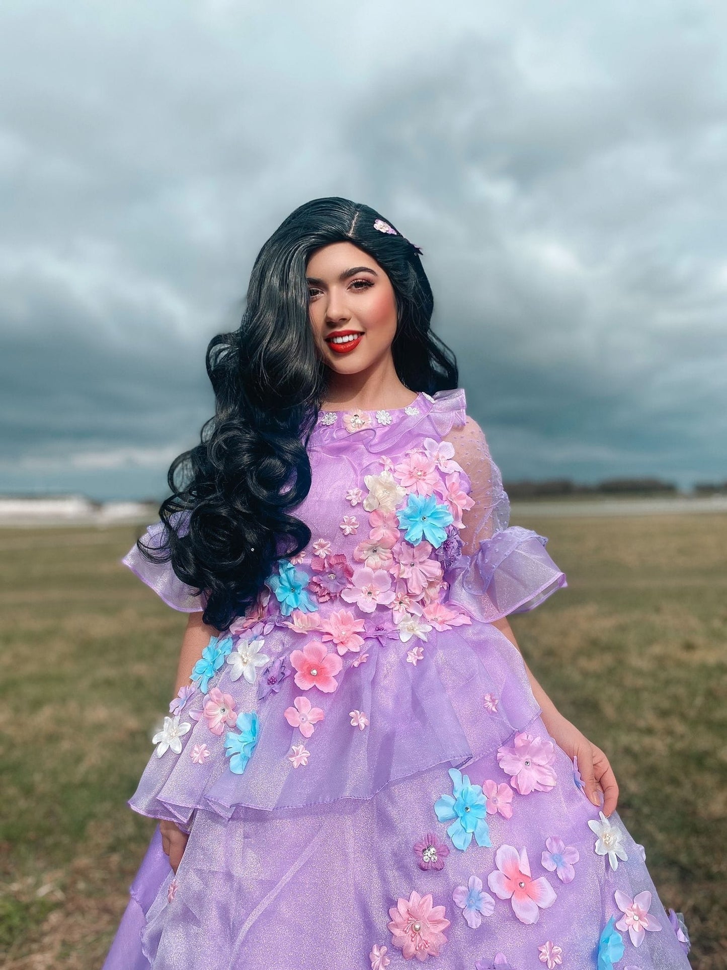 Isabella Deluxe Dress: Encanto Inspired Cosplay Costume