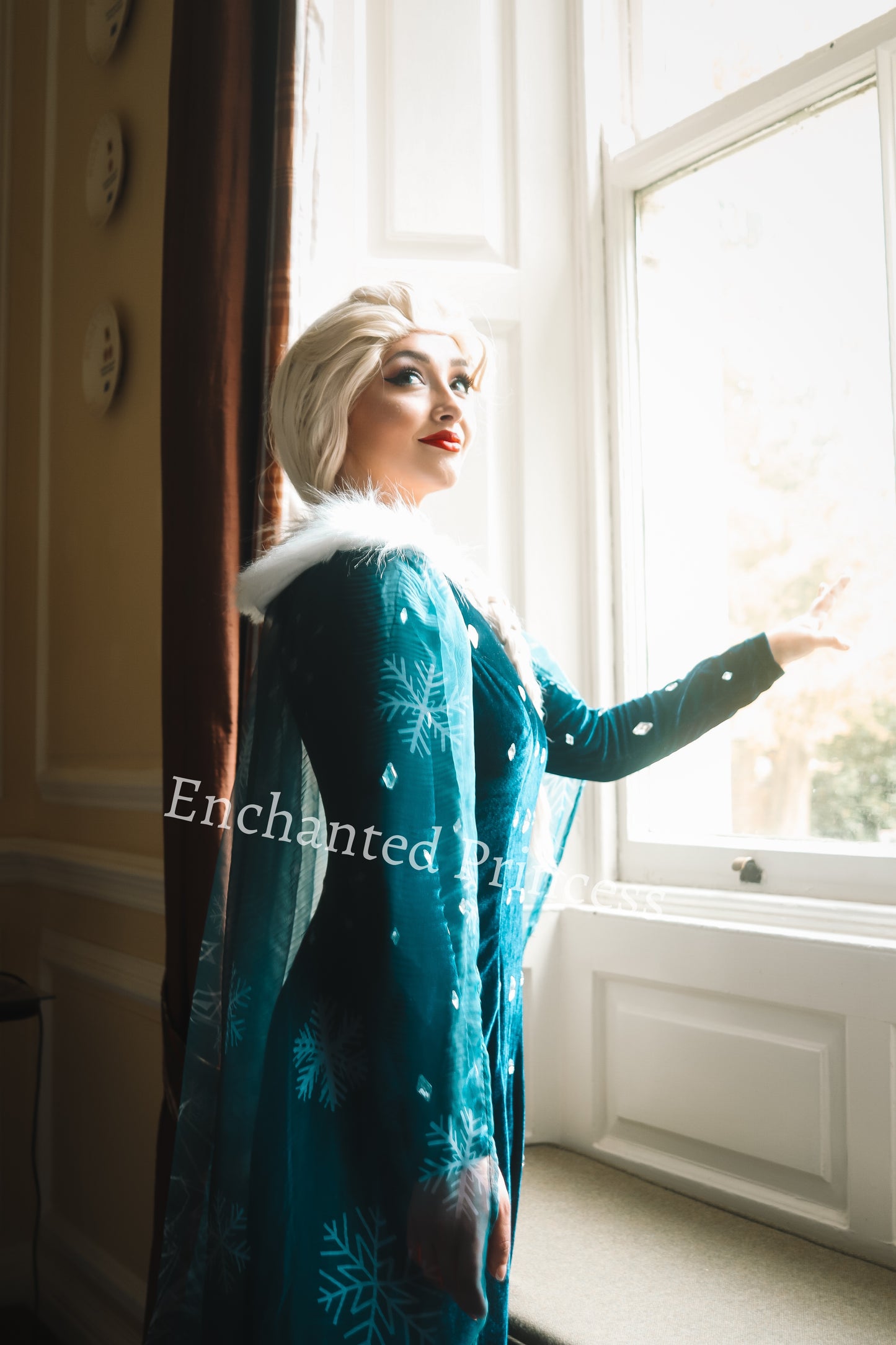 Elsa Christmas Dress - Frozen Inspired Costume