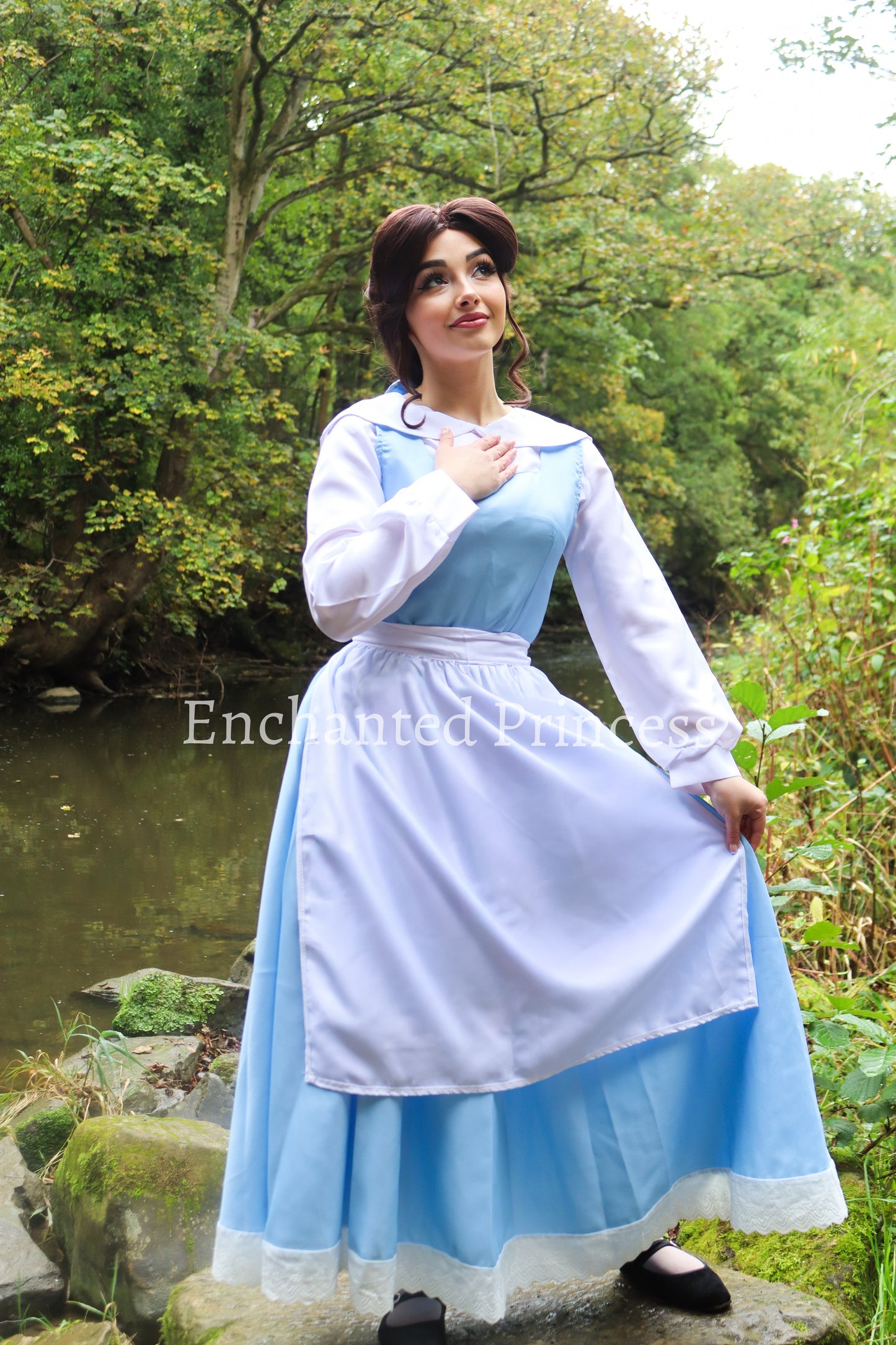Belle Village Dress: Beauty and The Beast Cosplay Costume
