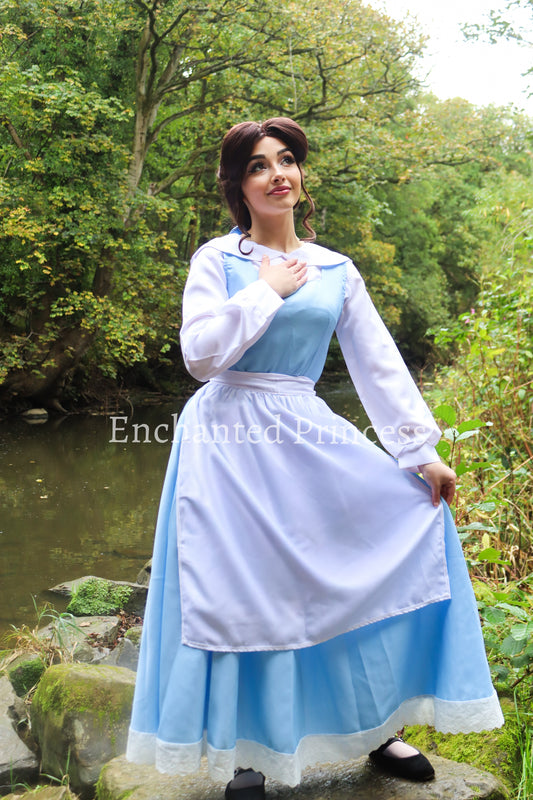 Belle Village Dress: Beauty and The Beast Cosplay Costume