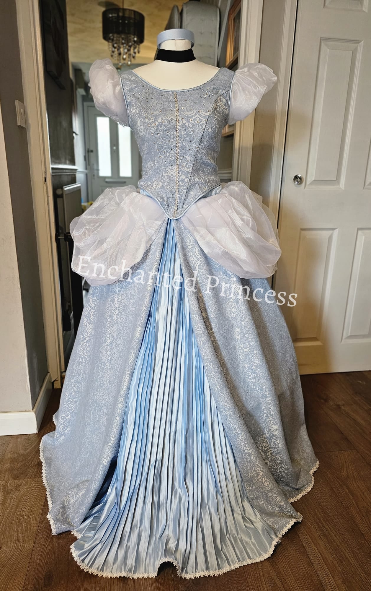 Cinderella Ballgown Cosplay Dress (Blue)