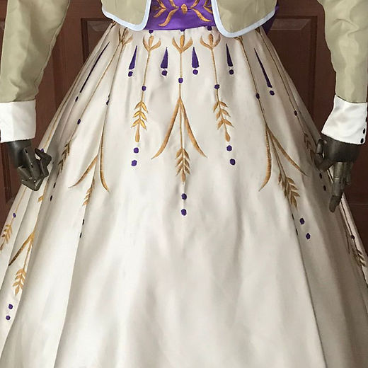 Frozen 2, Anna Prologue, Costume Dress