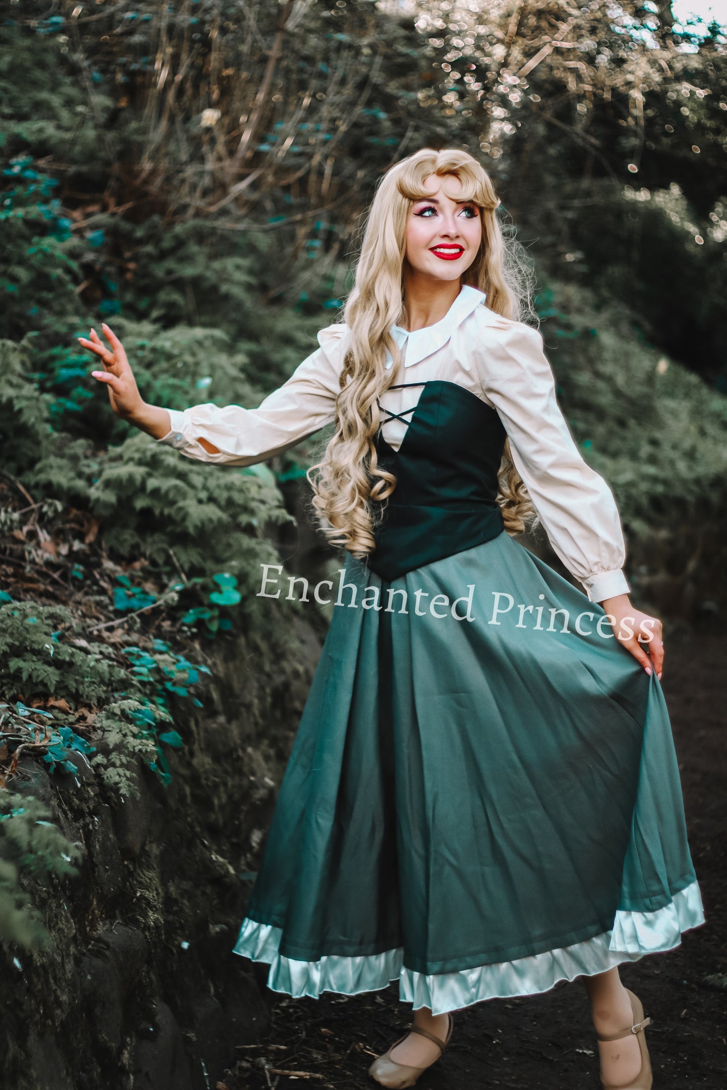 Briar Rose (Sleeping Beauty-Aurora) Woodland Dress