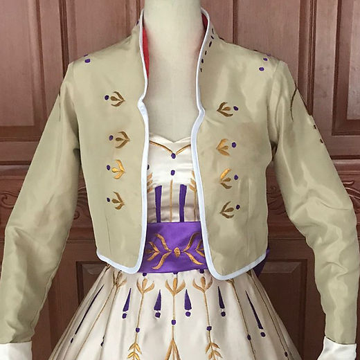 Frozen 2, Anna Prologue, Costume Dress