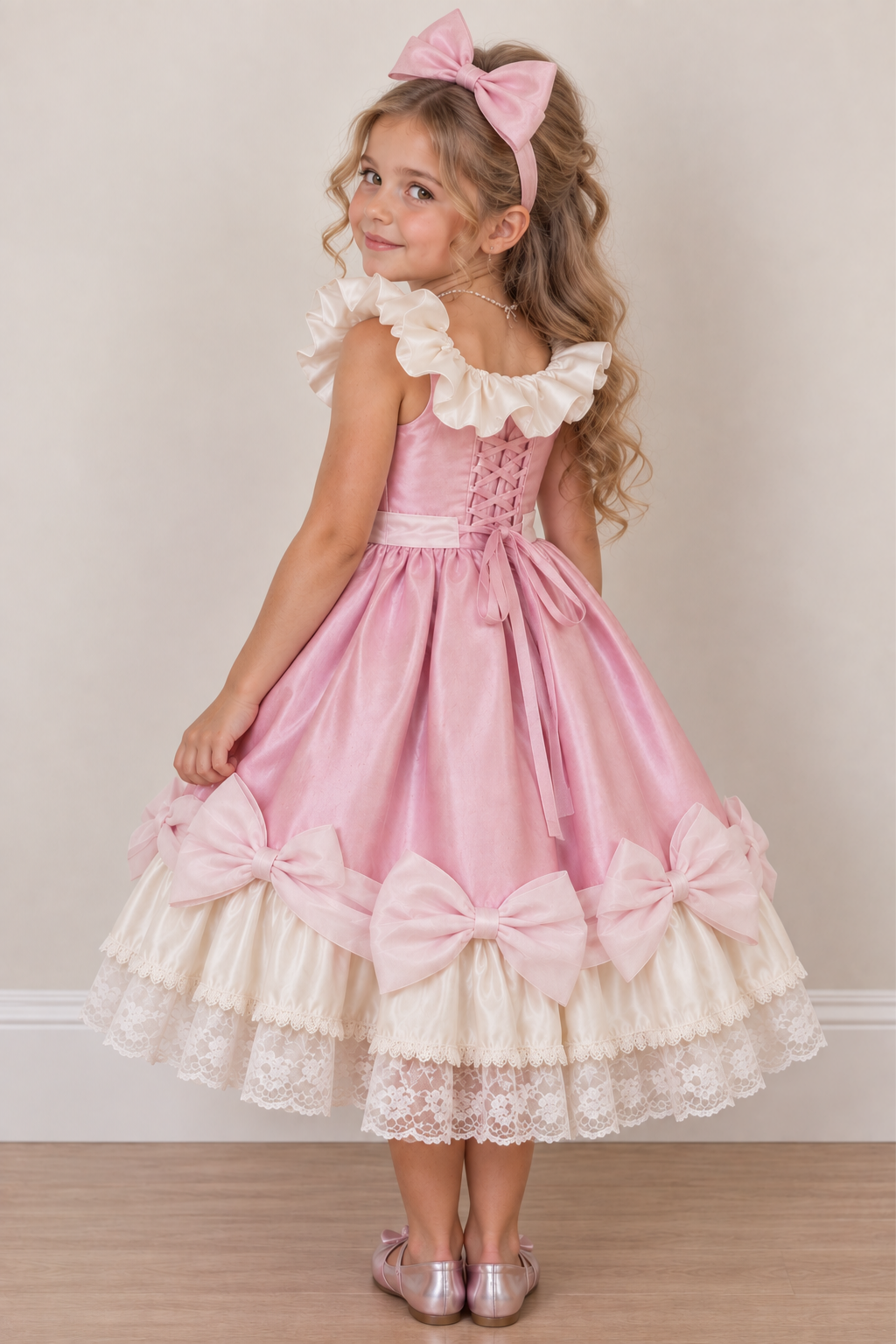 Cinderella Pink Dress Girls