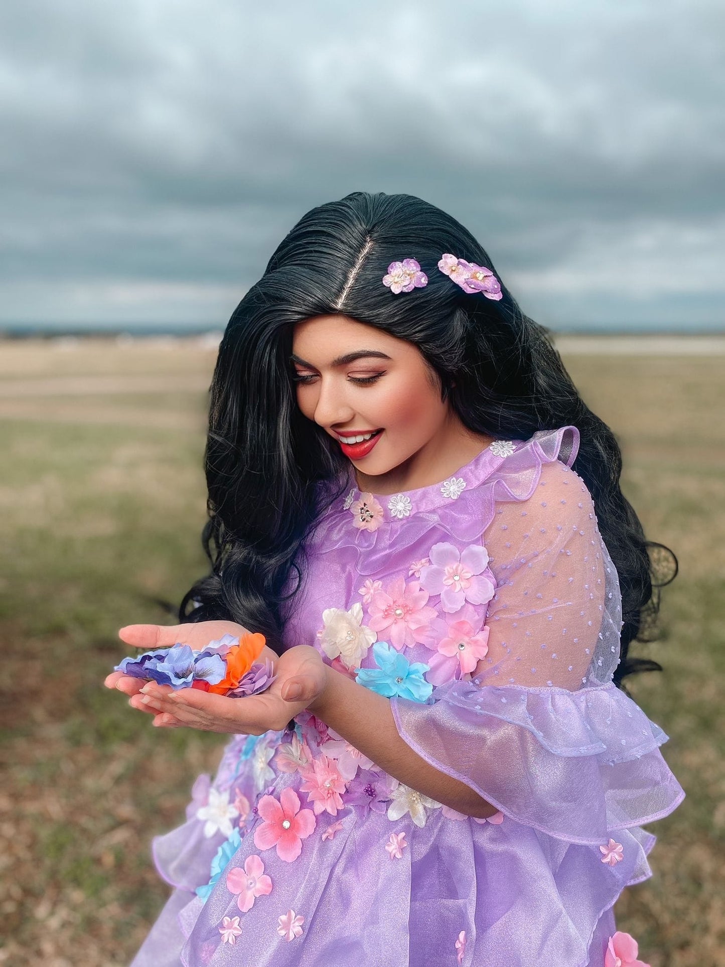 Isabella Deluxe Dress: Encanto Inspired Cosplay Costume