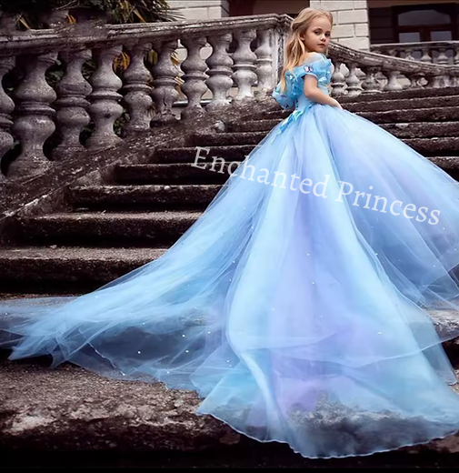 Cinderella Inspired Girls Dress