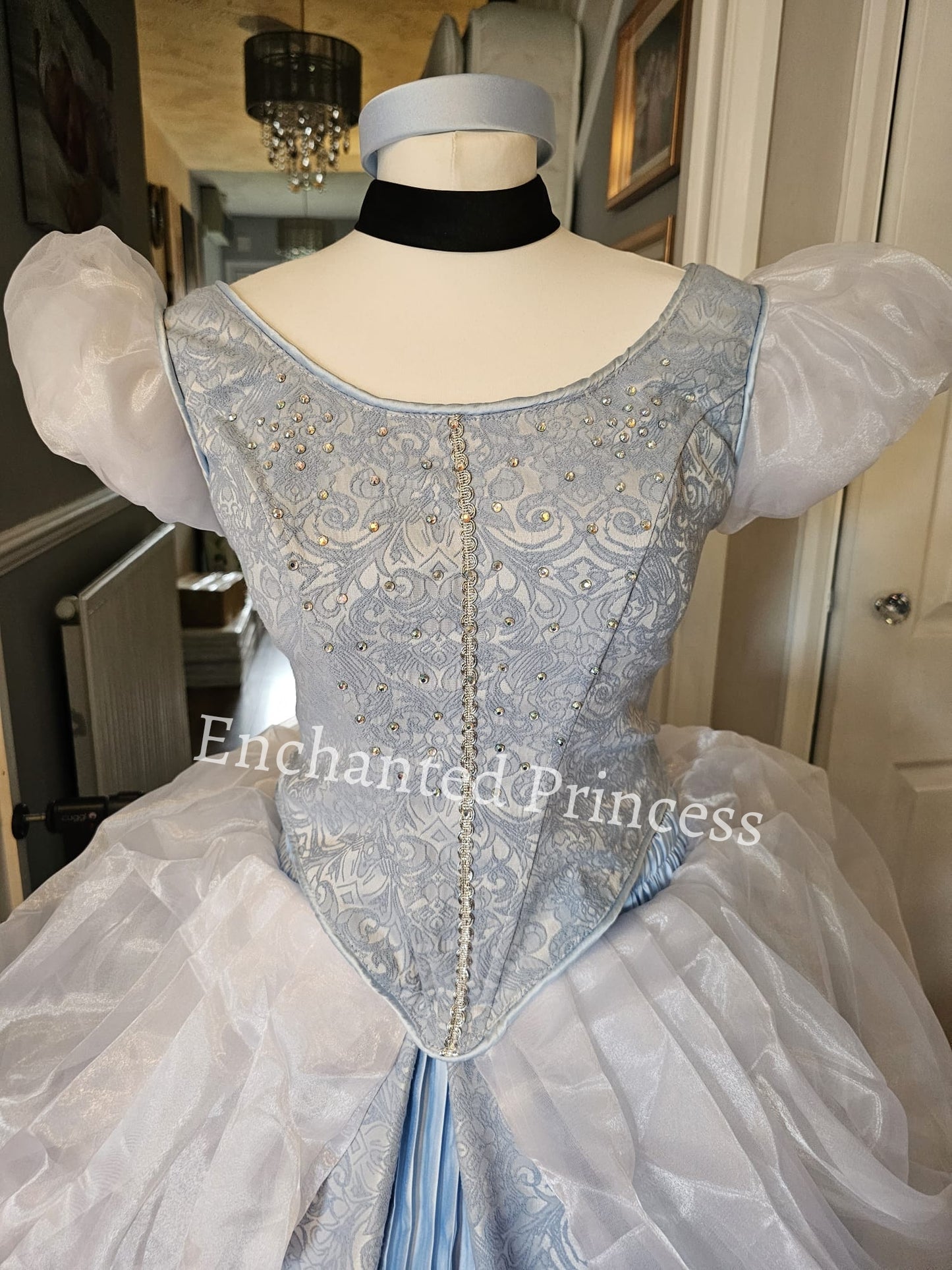 Cinderella Ballgown Cosplay Dress (Blue)