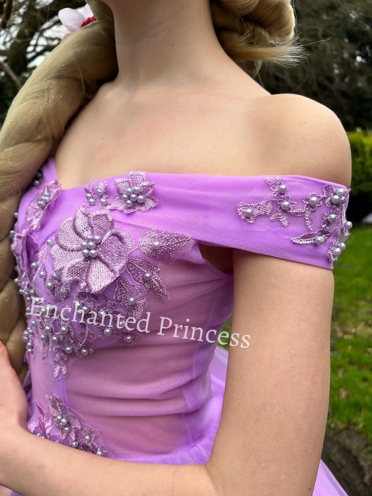 Rapunzel (Tangled ) Inspired Wedding Dress