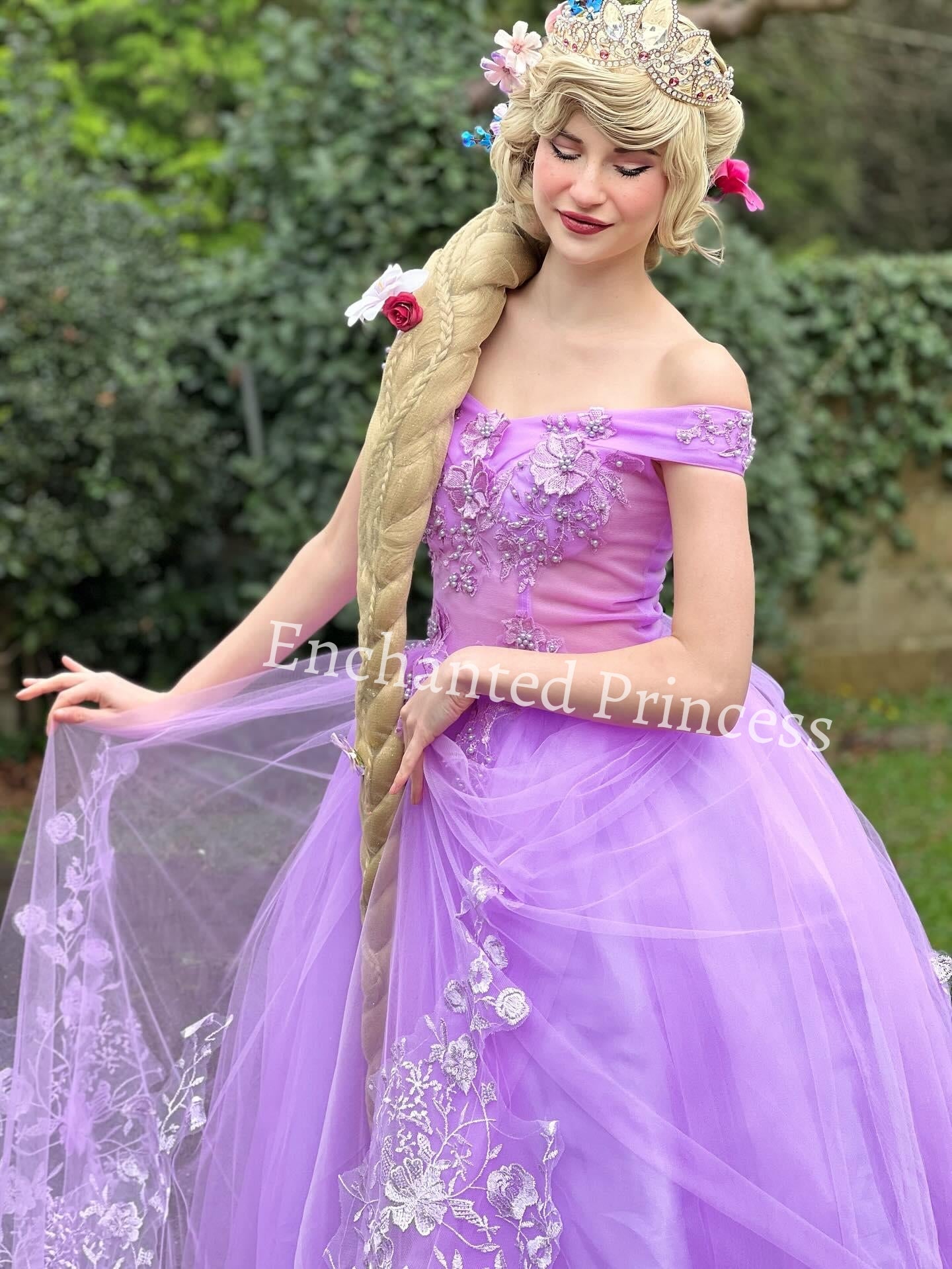 Rapunzel (Tangled ) Inspired Wedding Dress