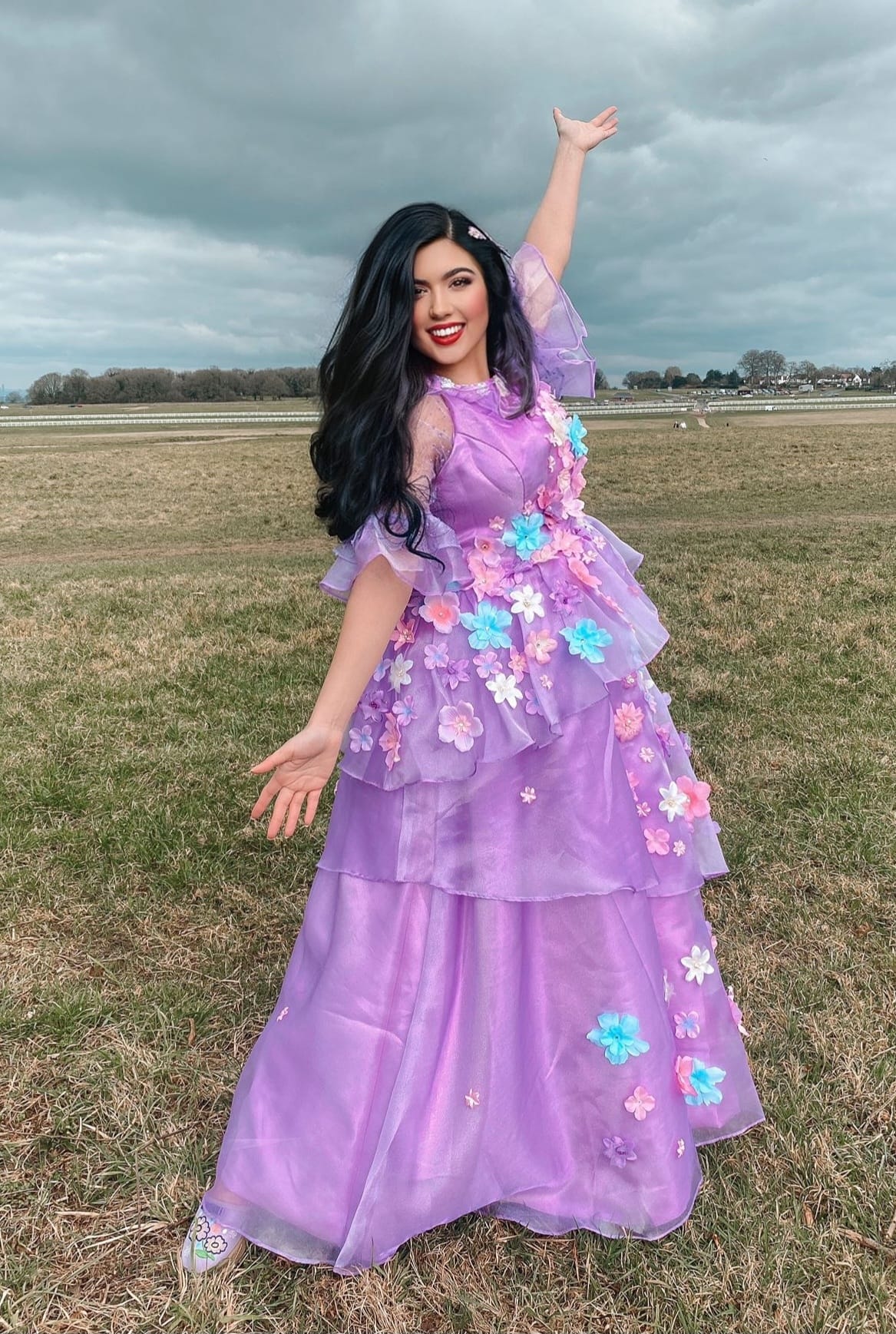 Isabella Deluxe Dress: Encanto Inspired Cosplay Costume