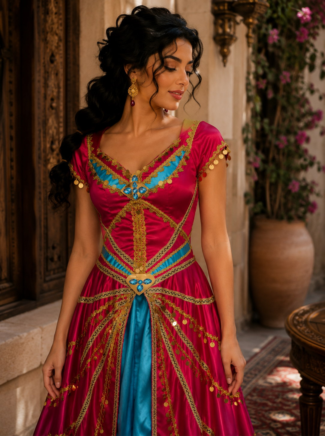 Princess Jasmine (Aladdin) Inspired Dress - Arabian Princess