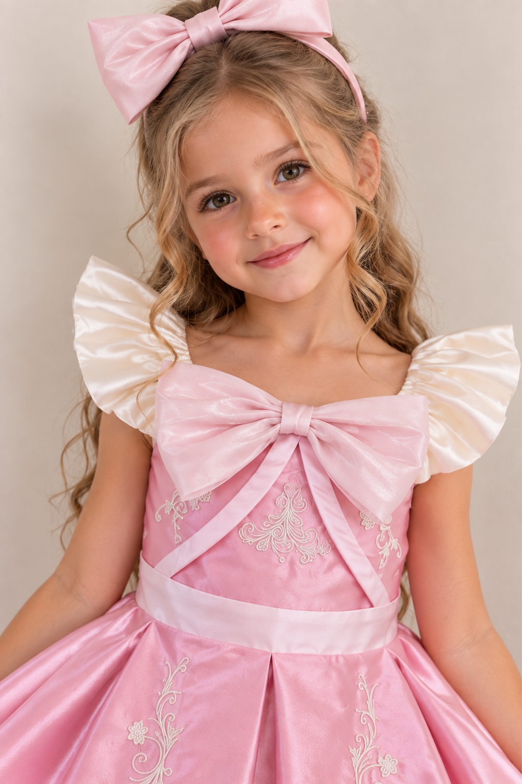 Cinderella Pink Dress Girls