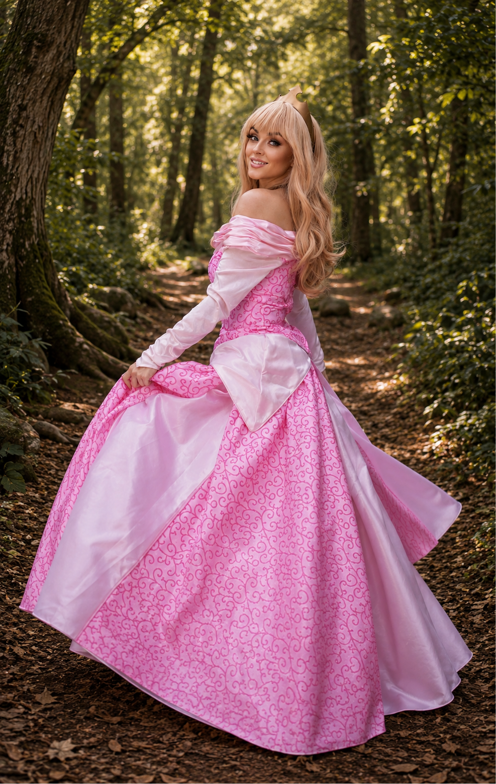 Aurora Sleeping Beauty Dress - Adult