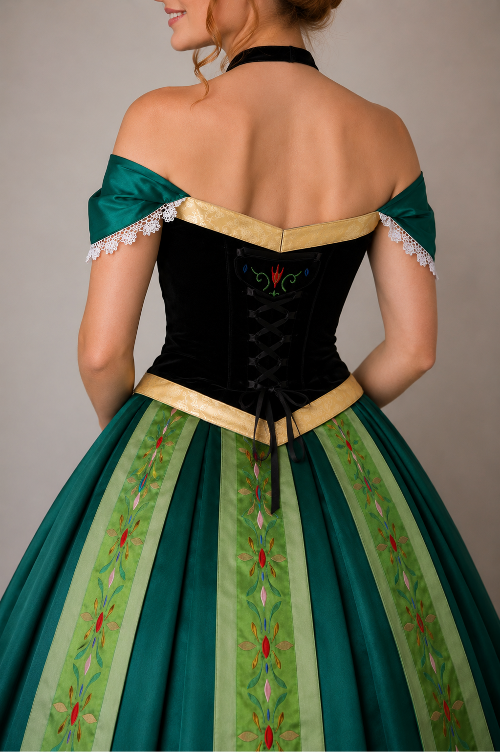 Anna Inspired Princess Dress - Adults