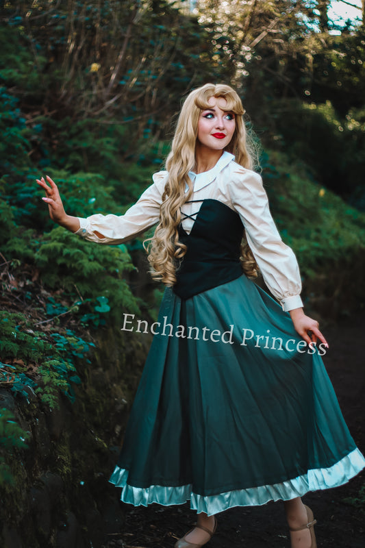 Briar Rose (Sleeping Beauty-Aurora) Woodland Dress