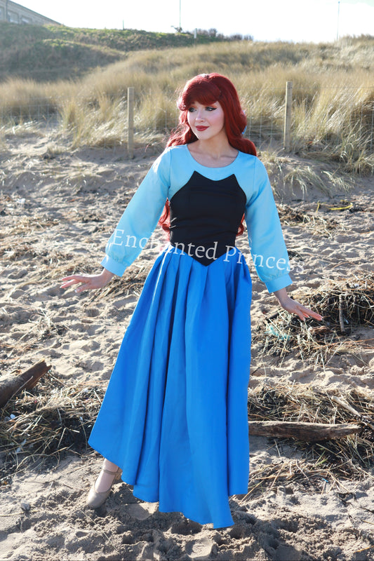 Ariel (The Little Mermaid) Inspired Beach Dress