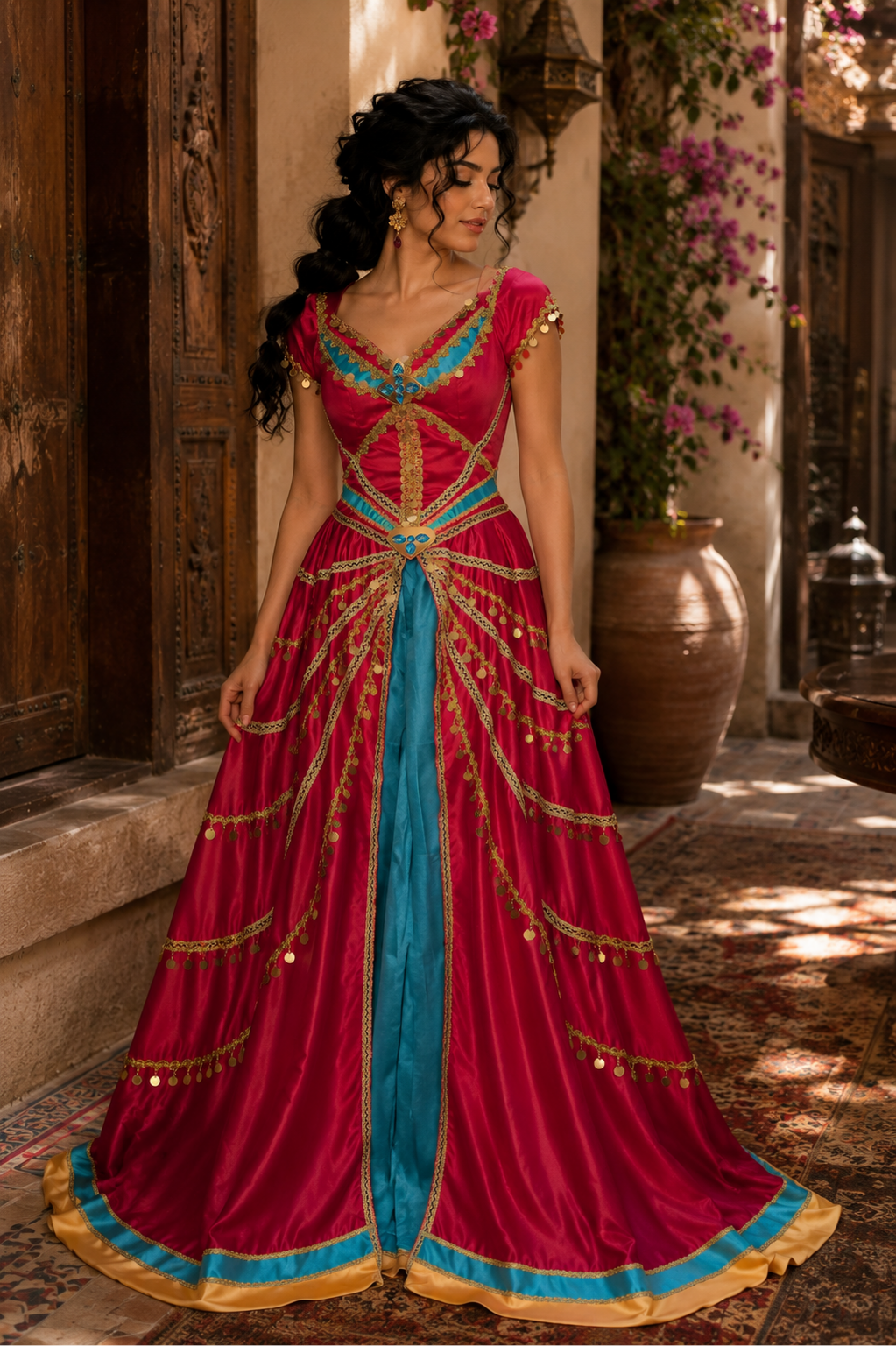 Princess Jasmine (Aladdin) Inspired Dress - Arabian Princess