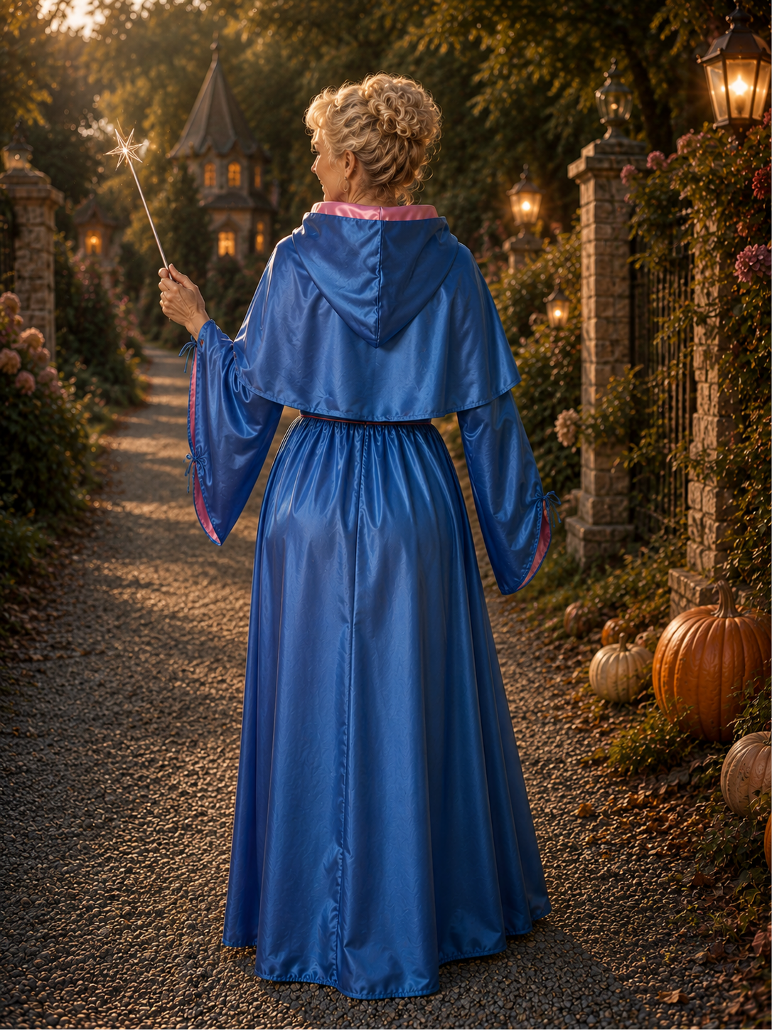 Fairy Godmother Dress (Blue), Cinderella Costume