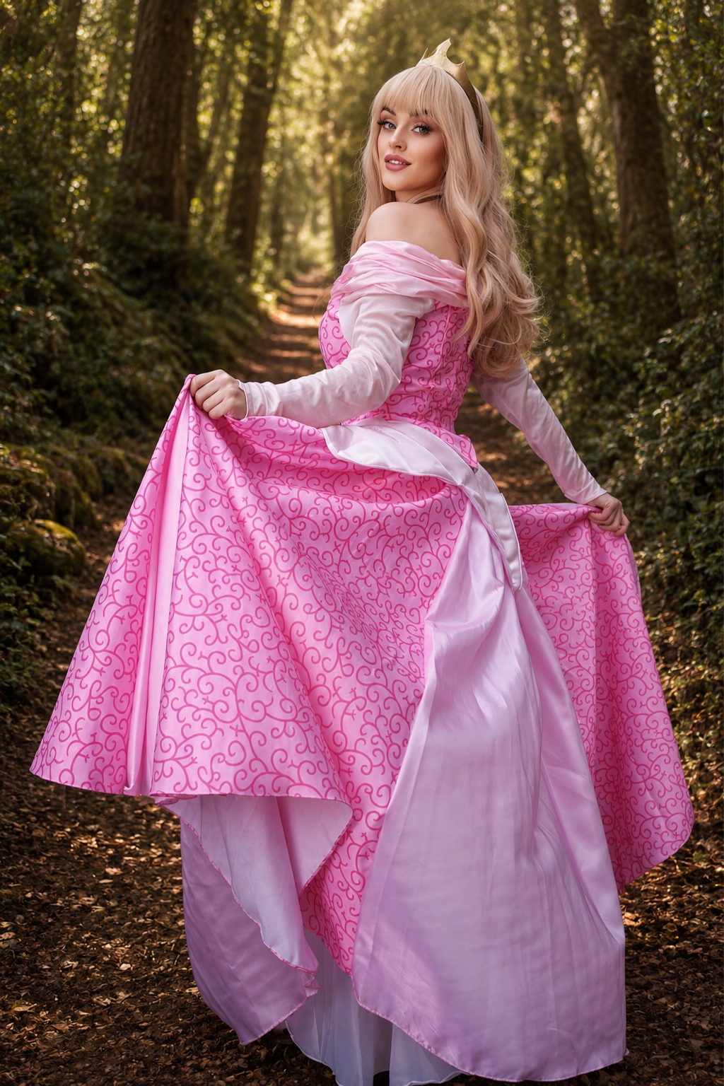 Aurora Sleeping Beauty Dress - Adult