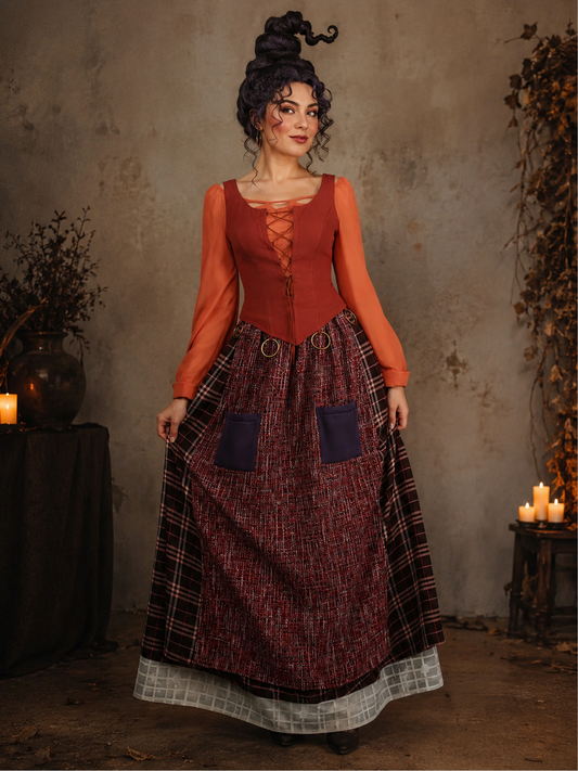 Hocus Pocus Inspired Dress, Mary Sanderson Costume