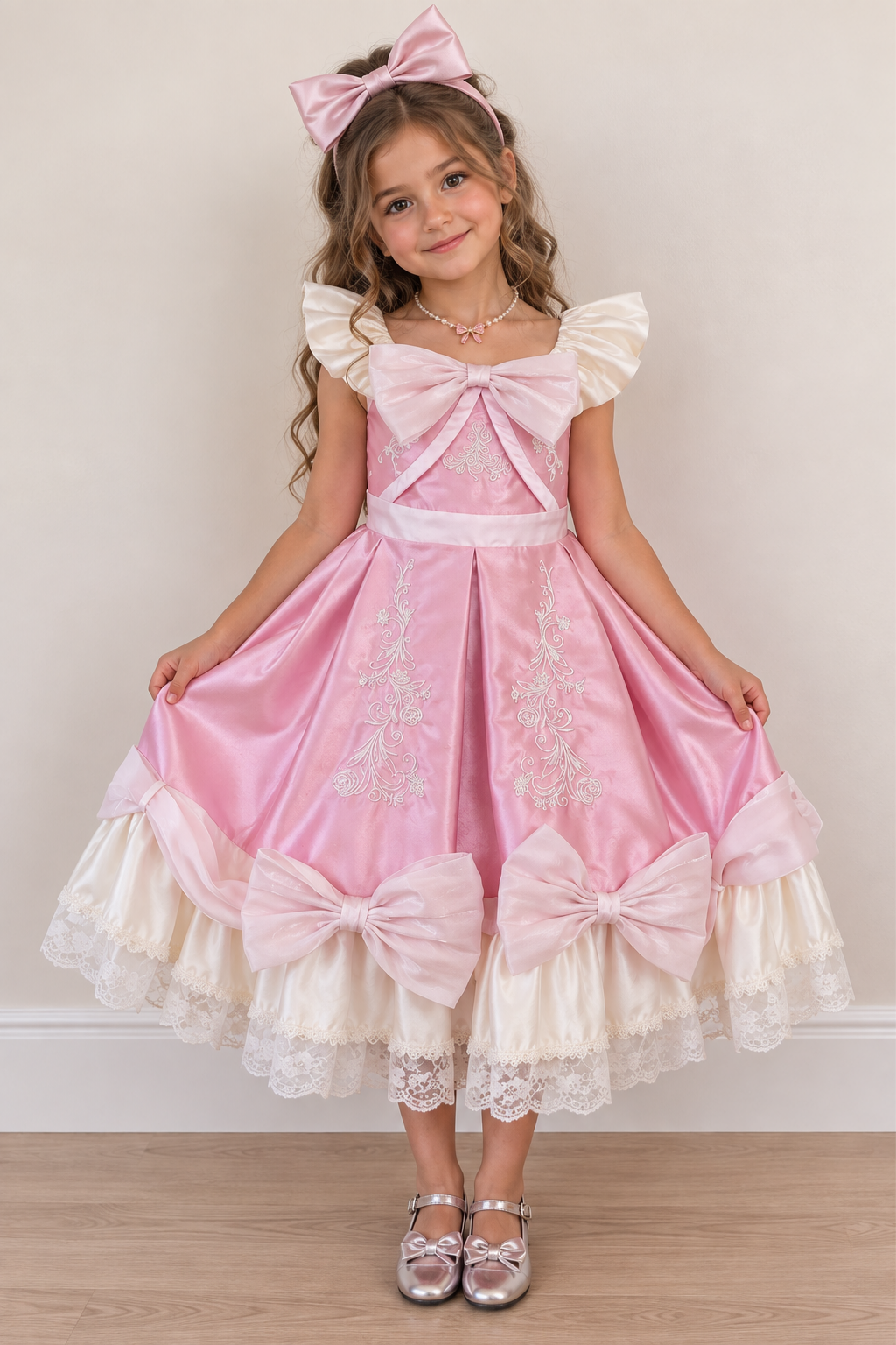 Cinderella Pink Dress Girls