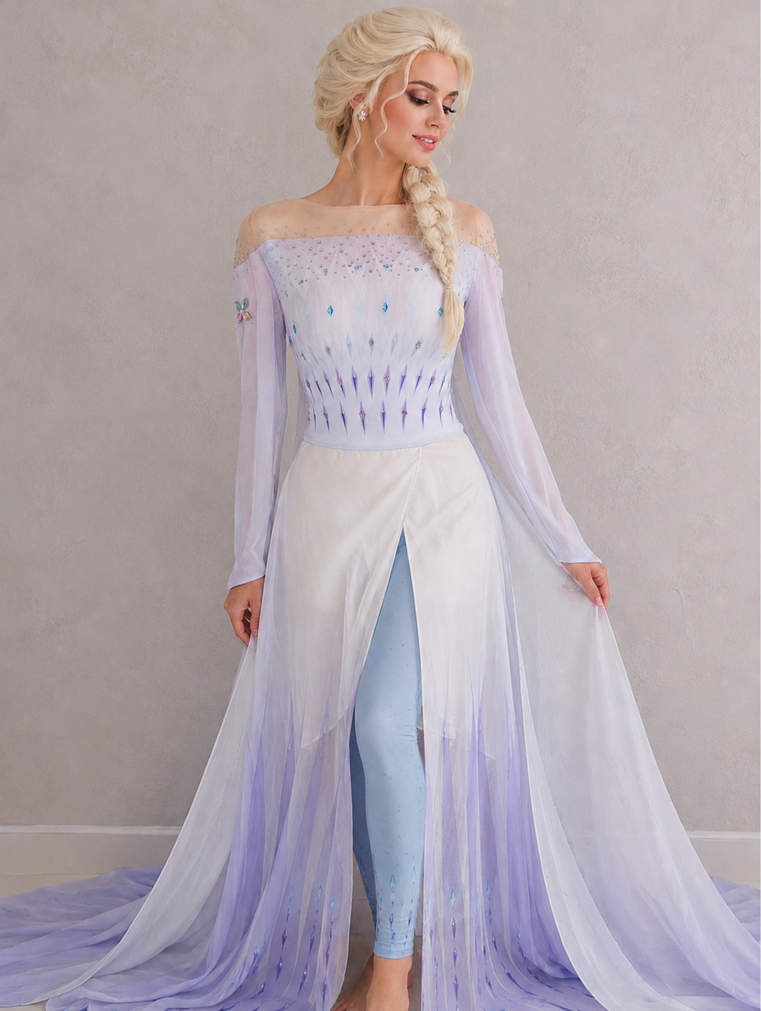 Frozen, Elsa Spirit Dress, Elsa Frozen Dress