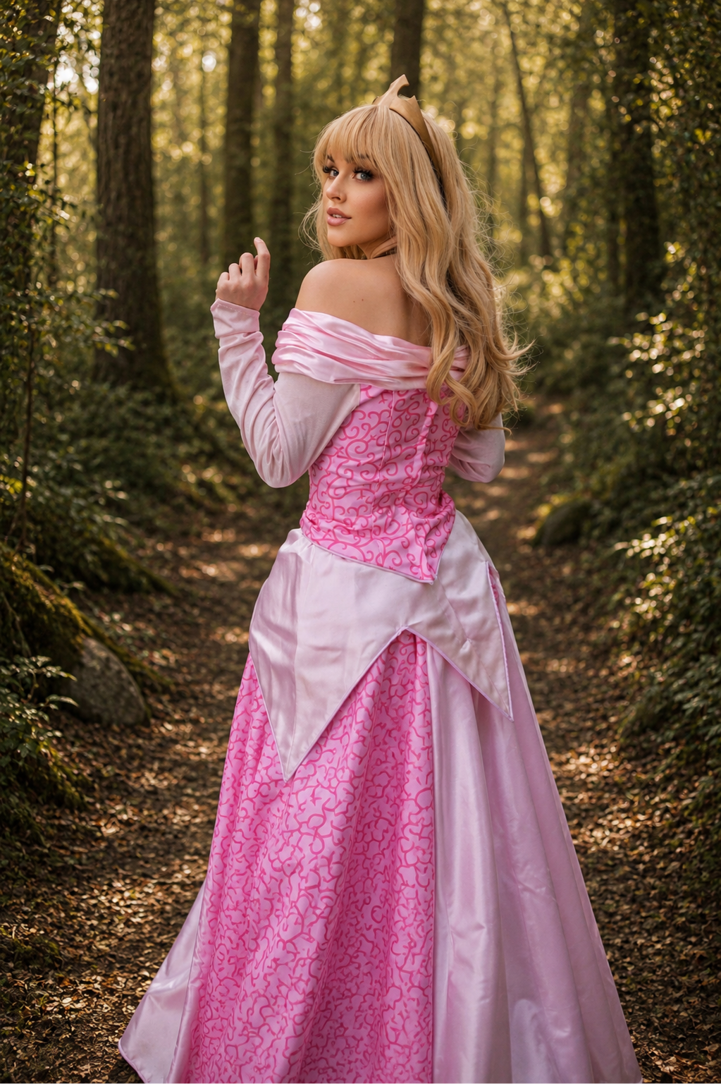 Aurora Sleeping Beauty Dress - Adult