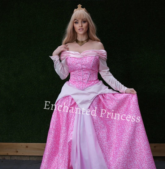 Aurora Sleeping Beauty Dress - Adult